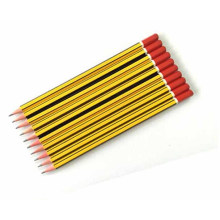 Strip Barrel Hb Pencil for School Stationery